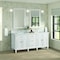 James Martin Vanities 72'' Double Vanity, Bright White w/ 3 CM Ethereal Noctis Quartz Top 424-V72-BW-3ENC - alternate 2